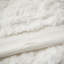 Housse de couette en chenille de coton 3 pièces très grand / très grand, blanc, 2 taies décoratives, fermeture à boutons, attaches de coin, lavable à la machine, look sophistiqué, conception, literie intérieure douce-126359319-126359322