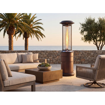 Lava Heat Italia Milano Patio Heater - Gunmetal, Natural Gas