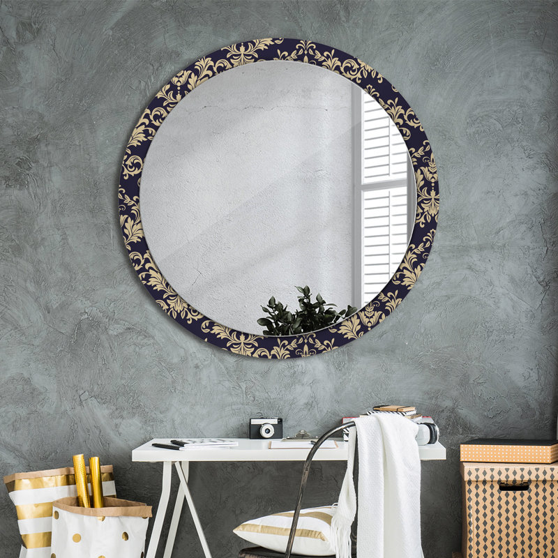 Huldar Glass Flat Wall Mirror, 100cm x 100cm