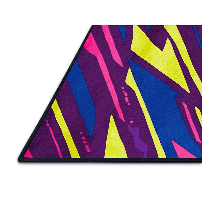 Tapis synthétique synthétique Sunset, Rectangulaire 3 pi x 5 pi