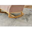 Chaise berçante en velours-102151818