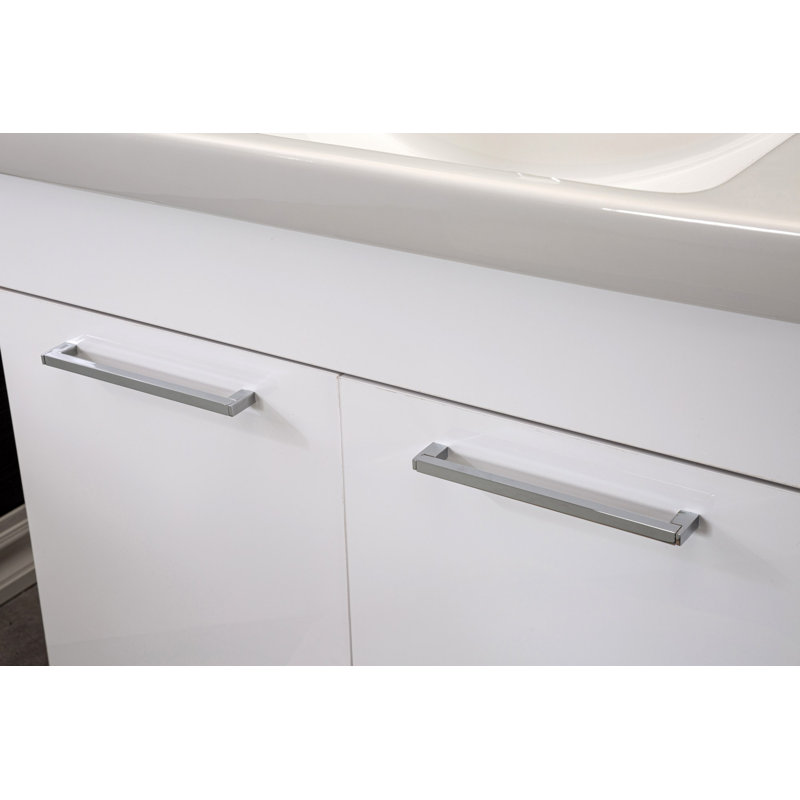 Ensemble de meuble-lavabo mural simple 33,4 "avec miroir Labrittany