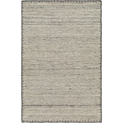 Jayde Handmade Wool Gray Rug