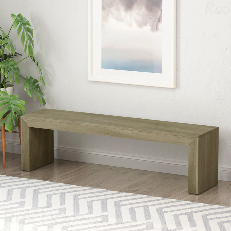 Dining Room Use Bench, 18" H x 63" W x 15" D