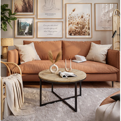 Elona Cross Legs Coffee Table