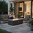 Concrete Propane/Natural Gas Fire Pit Table-3840575