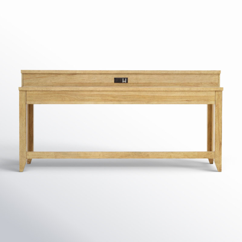 Mya 72" Console Table, Brown, 36" H x 72" W x 16" D