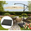 Poids lourds d'extérieur sable, poids de base du parasol 4 pièces, pour support de parasol