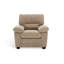 Upholstered Corduroy Armchair-1499004013