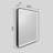 Streamline Rectangular Framed LED Bathroom Vanity Mirror with Defogger, Dimmability, Colour Temperature Change