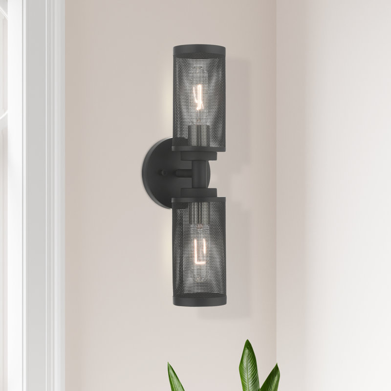 Emilia Armed Sconce, Black