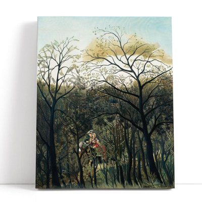 Rendez-vous dans la forêt, 1889 - reproduction d'art sur toile