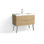 Avila 42" W Freestanding Single Bathroom Vanity with Dawson Leg