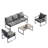 Outstanding Modern Outdoor Furniture Set For All-Season Enjoyment