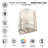 1-Light LED Wall Sconce Lighting Fixture