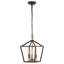 Lustre géométrique à 3 lumières Kay-769275281
