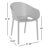 Farrah Stacking Patio Dining Armchair-2003565900
