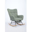 Chaise berçante rembourrée Modern-990239970