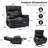 Dual Motor Power Lift Recliner With Heat And Massage, 350 Lbs Capacity, Hidden Cup Holders & Remote Control-1266344366