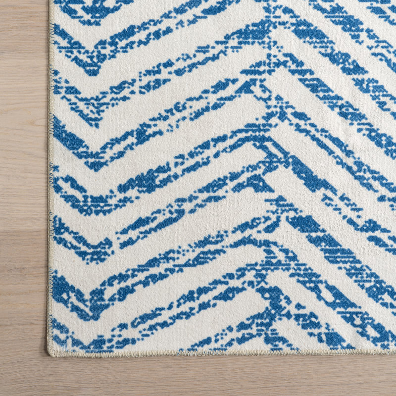 Rosanne SpinClean Machine Washable Geometric Area Rug, Rectangle 3' x 5'