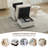 Upholstered Accent Armchair & Ottoman Set, Both with Hidden Storage-330070481