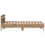 Vidaxl Wood Bed Frame with LED Durable-113970982-113970986