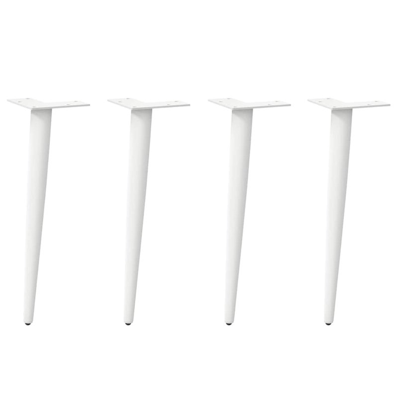 Aybree Table Leg, White, 31cm H x 12cm W x 12cm D