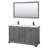 Deborah 60'' Double Bathroom Vanity with Marble Top-97738973-97754504-97738970
