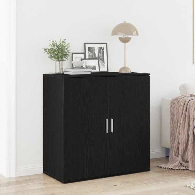 79cm Sideboard, Black Oak