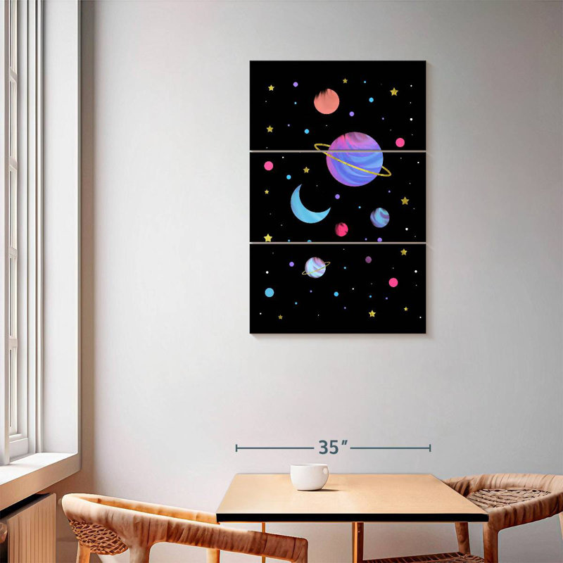 Grand univers d'Oberle, H 57 po x l 36 po