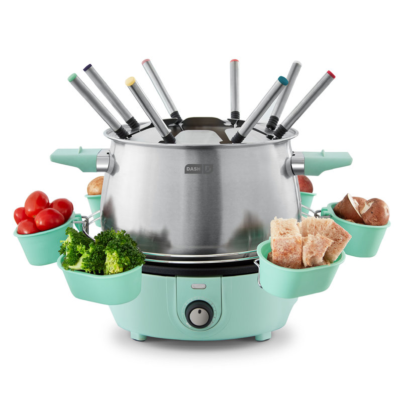 Dash Deluxe Fondue Maker, Blue