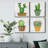 " Boho Cacti I " 4 Piece Art Color Photography Print-905772569