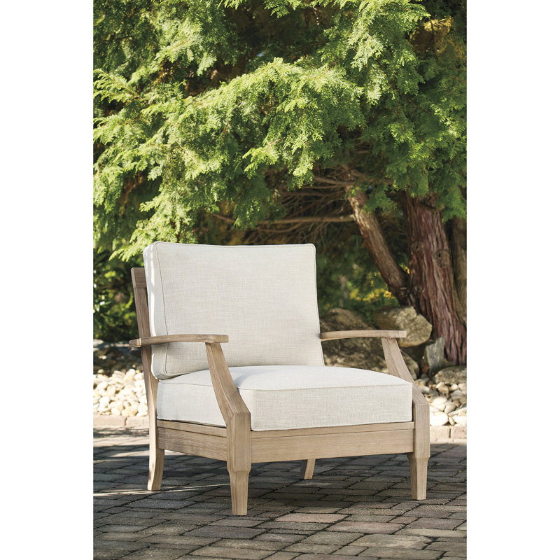 Chaise longue avec coussin Stacy