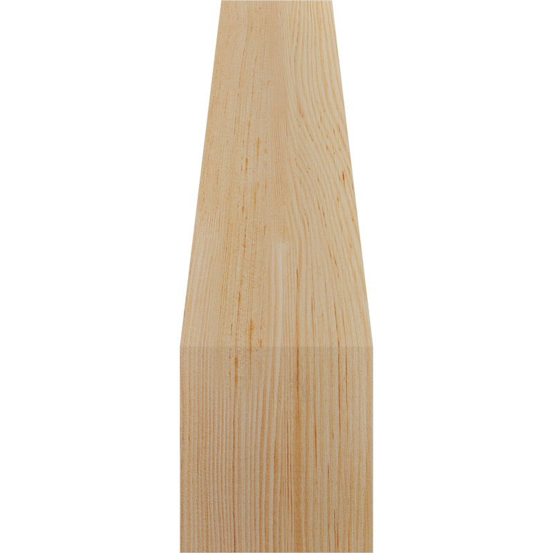 Genouillère Balboa, Sapin de Douglas, Lisse, H 20 po x l 5,5 po x P 16 po