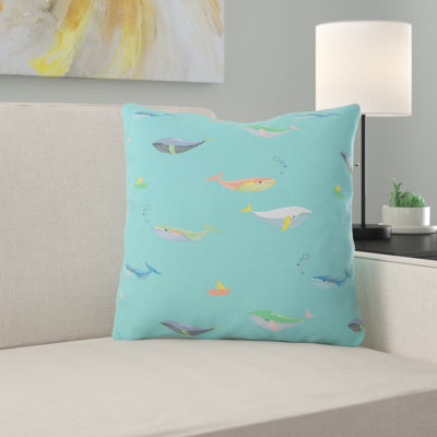Coussin intérieur / extérieur Hello Sayang A Whale of A Time