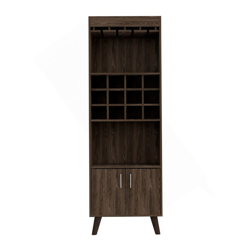 Bar Bar Bull, salon, noyer foncé