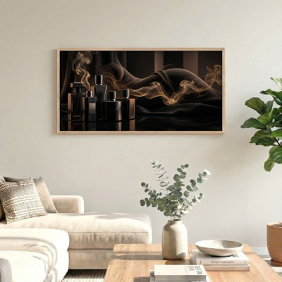 Ensemble de 1 tableau sur toile Dark Smoke