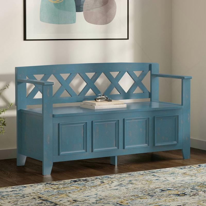 Banc de rangement pour hall d'entrée Amherst