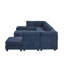 Canapé modulaire de coin avec repose-pieds de 150 po Barnum-1809554943