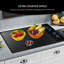 Tapis de protection pour cuisinière en fibre de verre extra épais et enduit de silicone
