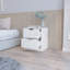 Black 2-Drawer Nightstand-965720936