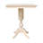5 Piece Square Top Bar Height Dining Set With Four Matching San Remo Bar Height Slat Back Stools