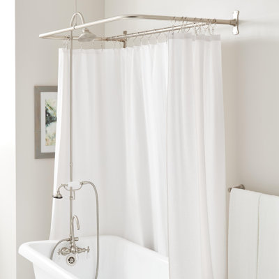Gooseneck 60" Tub & Shower Faucet