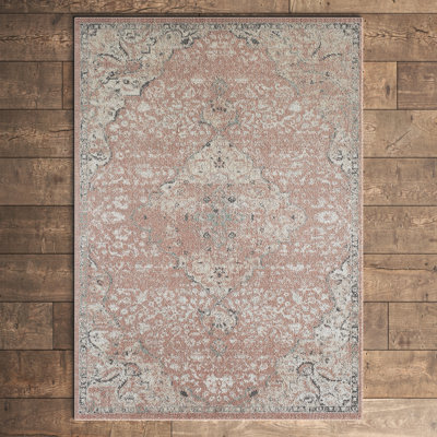 Tapis rose amande Gunson