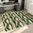 Artistic Wave Pattern Area Rug, Anti-Slip Soft Floor Carpet, Machine Washable Home Decor for Living Room, Bedroom, Playroom, Office and Dining Spaces-129764601