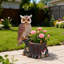 Jardinière multifonctionnelle en résine 22 po Hibou