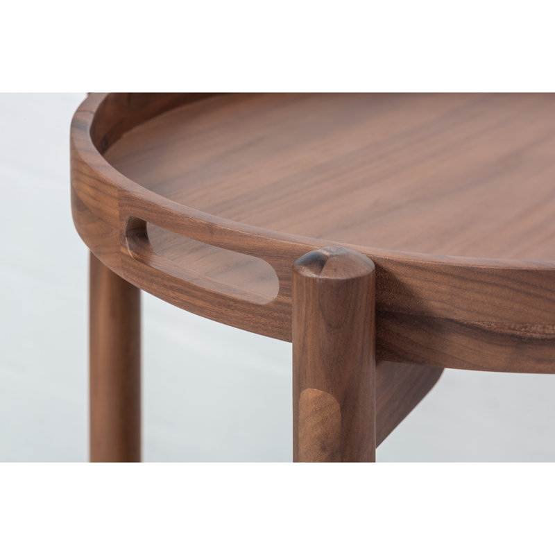 Table de service en bois Hugo - Noyer, Noyer