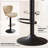 Swivel Adjustable Height Modern Bar& Counter Stool-2060628706