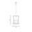 Keldric 4-Light Pendant in Brushed Nickel-364132466