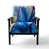 Mélange de polyester bleu